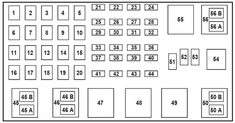 2003 ford ranger power distribution box|2001 ranger fuse box diagram.